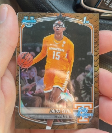 2025-26 Bowman Chrome #BCP-74 Jaida Civil — front
