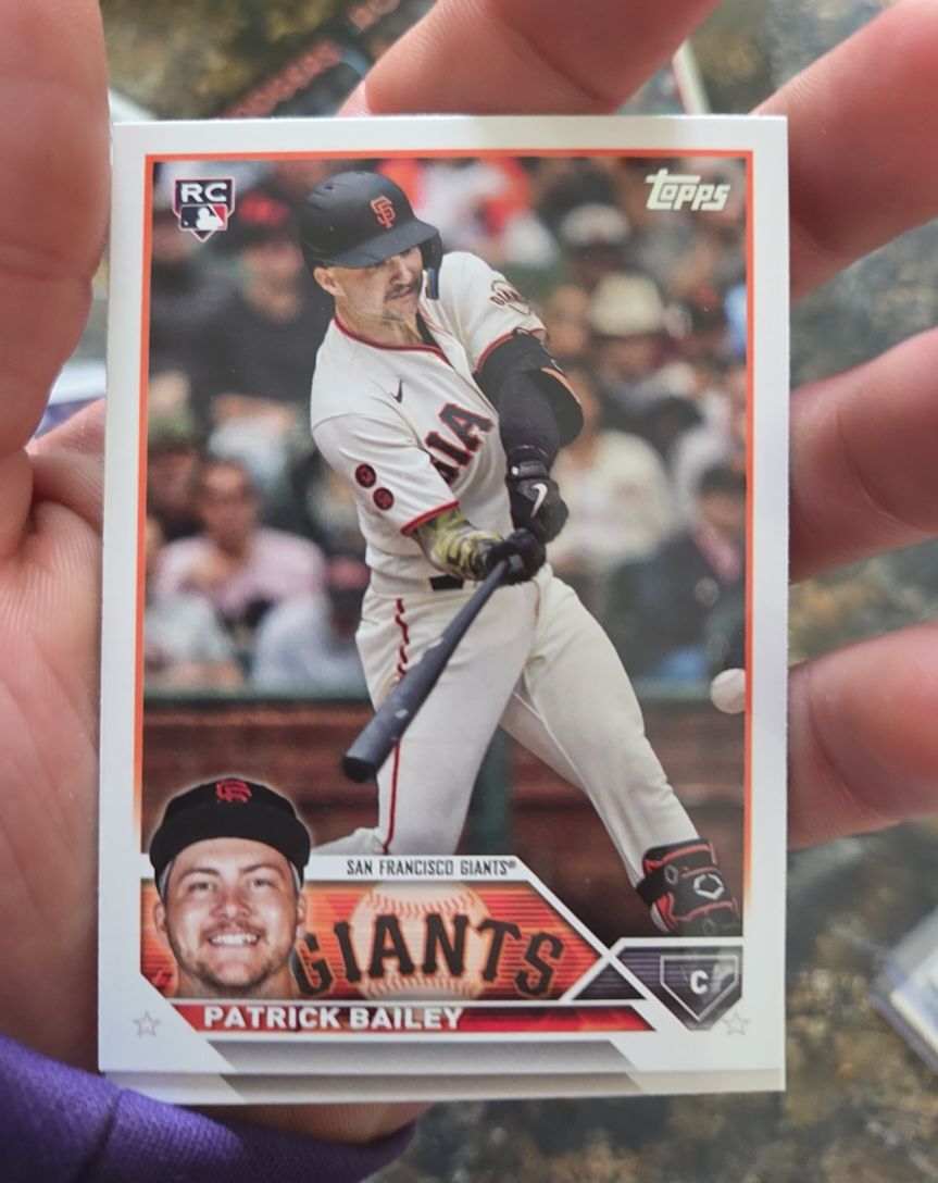 2023 Topps Update #US8 Patrick Bailey — front