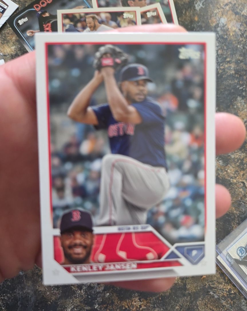 2023 Topps Update #US306 Kenley Jansen Boston Red Sox — front