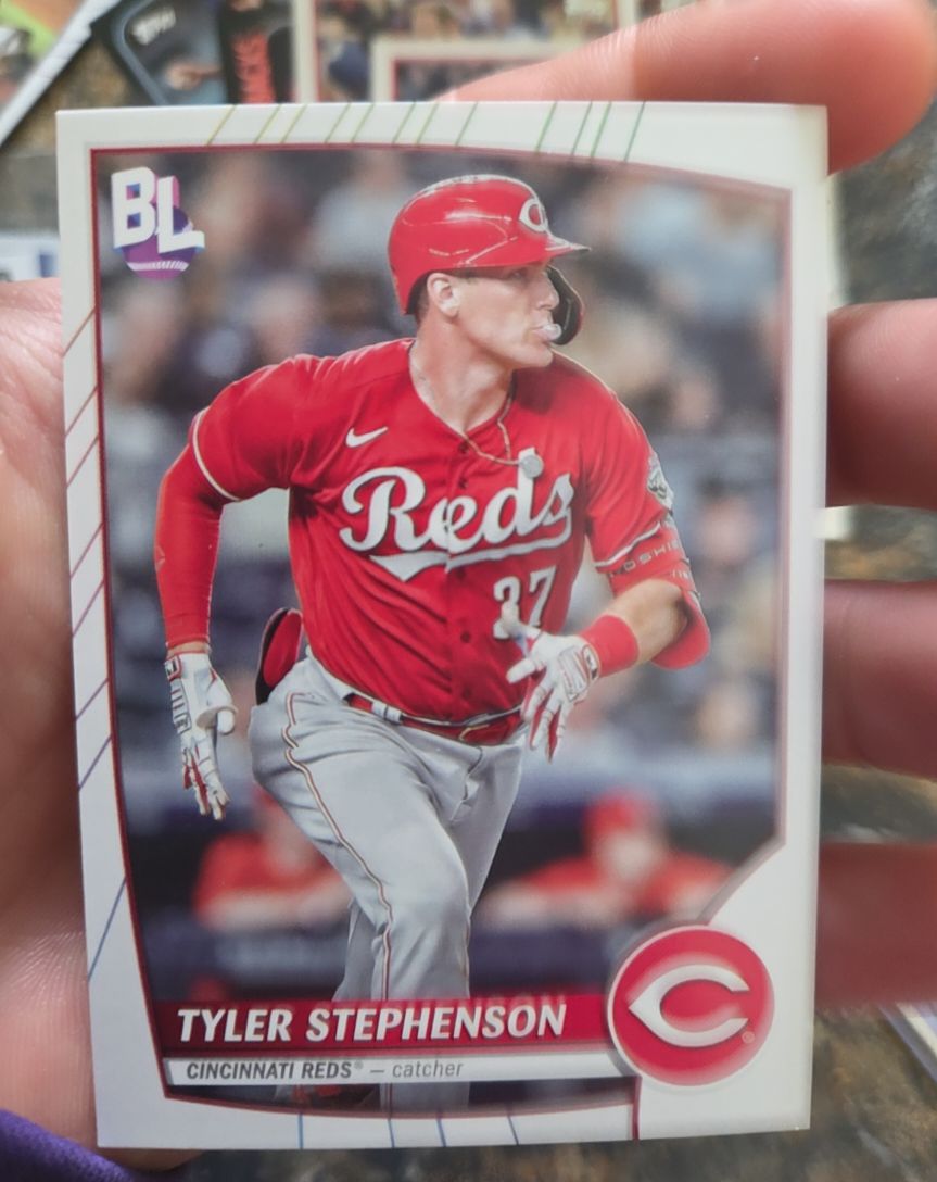 2023 Topps Big League #46 Tyler Stephenson — front