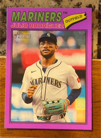 2026 Topps Heritage #240 Julio Rodriguez — front