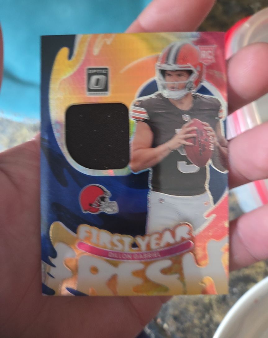 2025 Donruss Optic #FYFBH-DGL Dillon Gabriel First Year Fresh — front