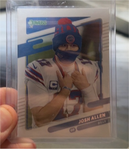2021 Panini Donruss #225 Josh Allen — front