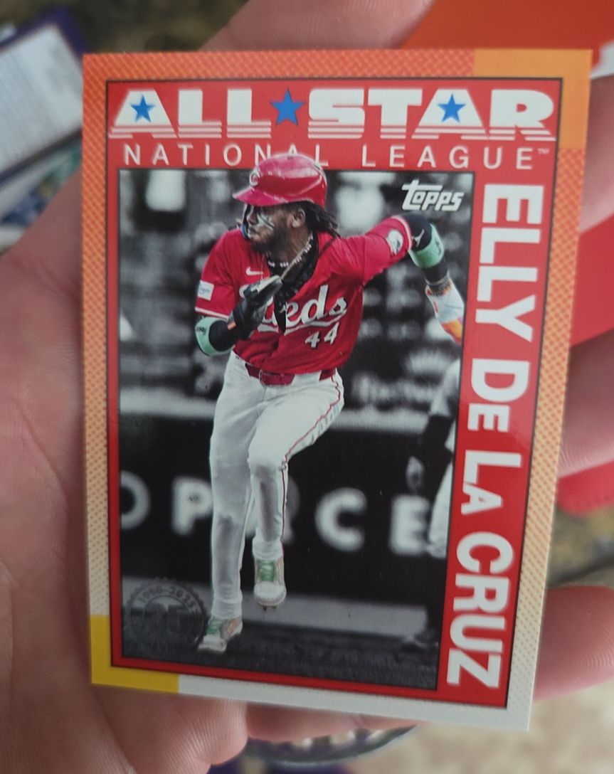 2025 Topps Series 2 1990 All-Star #90AS-6 Elly De La Cruz — front