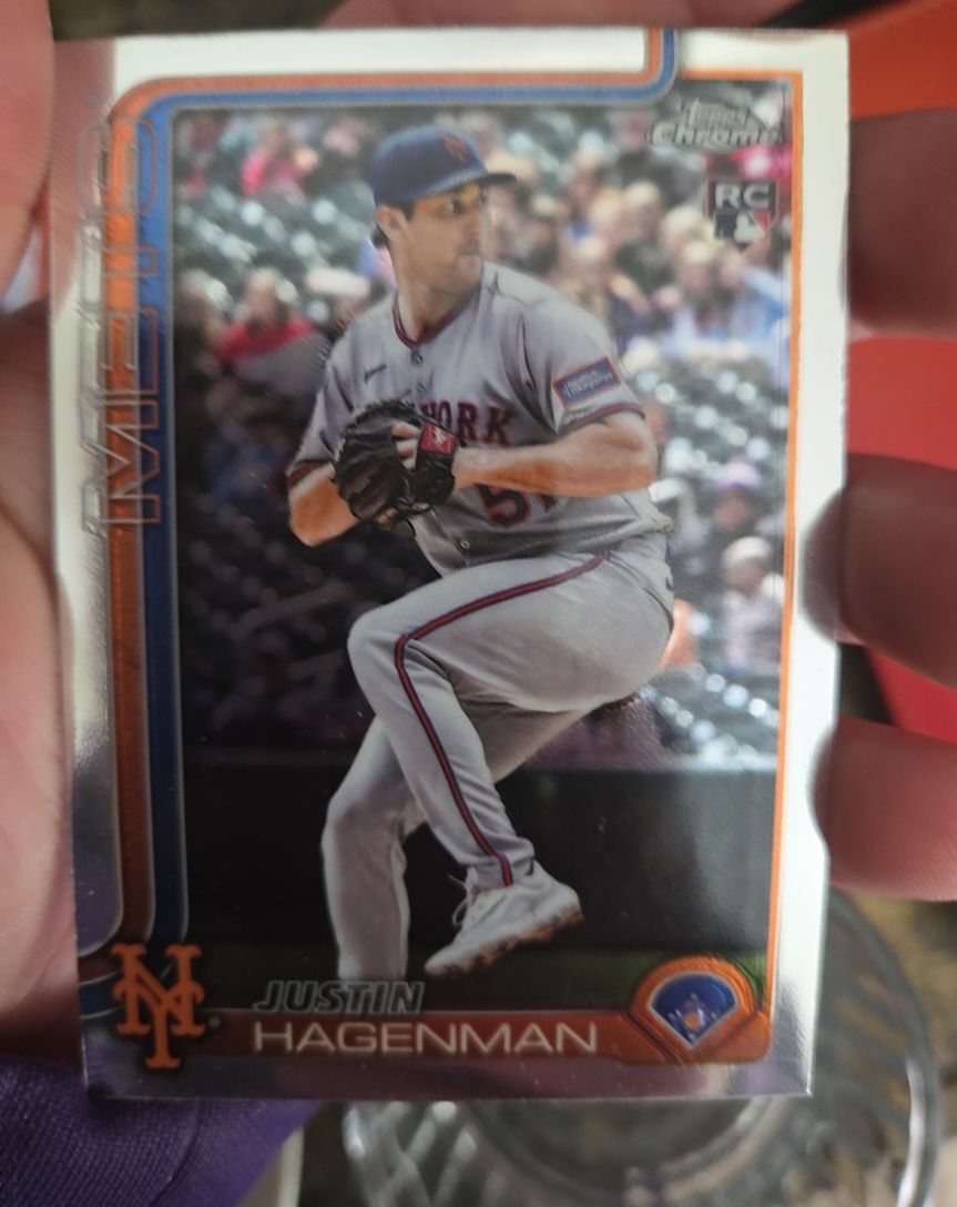 2025 Topps Chrome Update #USC61 Justin Hagenman — front