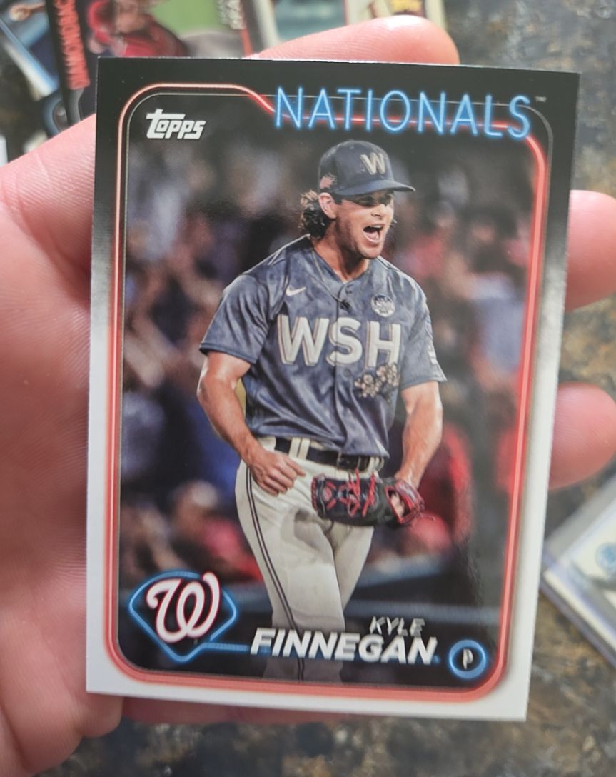 2024 Topps #153 Kyle Finnegan — front