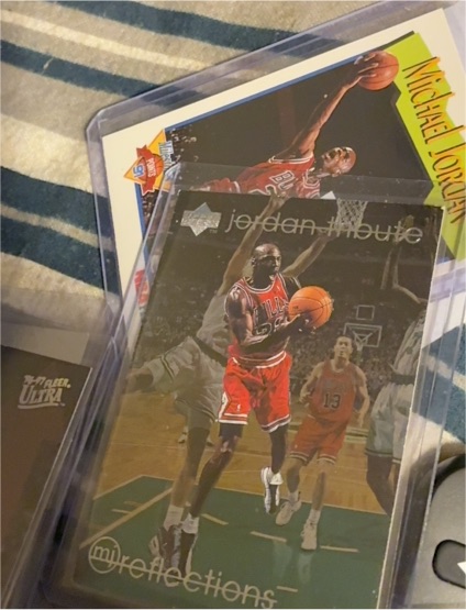 1997-98 Upper Deck Air Time Departure #AT5 Michael Jordan — front