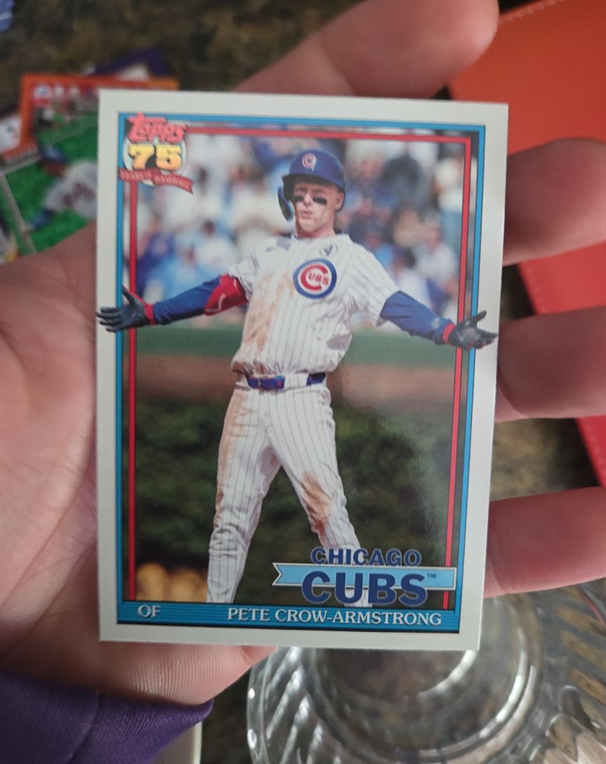 2026 Topps Series 1 #T91-64 Pete Crow-Armstrong — front