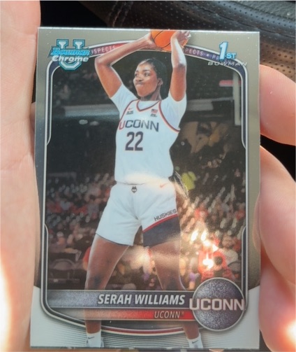 2025-26 Bowman Chrome Basketball Prospects #BCP-31 Serah Williams — front