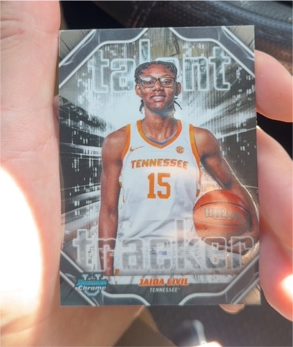 2025-26 Bowman Chrome #TT-23 Jaida Civil — front