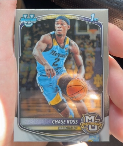 2025-26 Bowman Chrome #BCP-54 Chase Ross — front