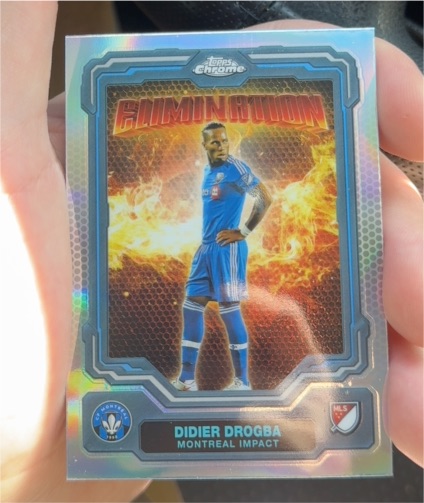 2025 Topps Chrome MLS #EL-27 Didier Drogba Elimination Montreal Impact — front