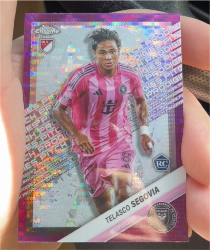 2025 Topps Chrome MLS #195 Telasco Segovia — front
