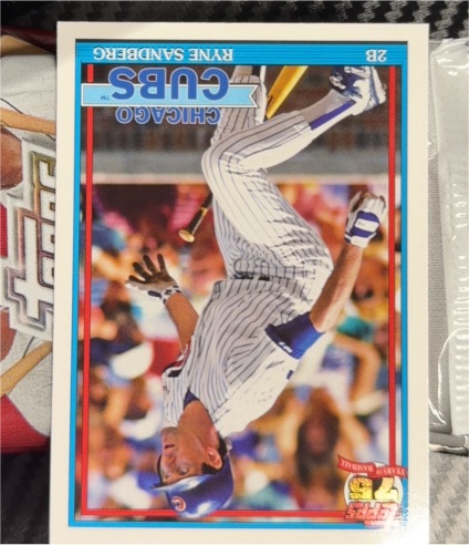 2026 Topps Series 1 1991 Topps Throwback #T91-25 Ryne Sandberg — front