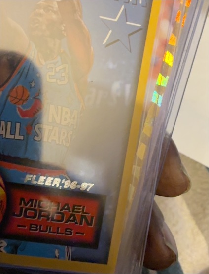 1996-97 Fleer NBA All-Star Retro #10 Michael Jordan — front