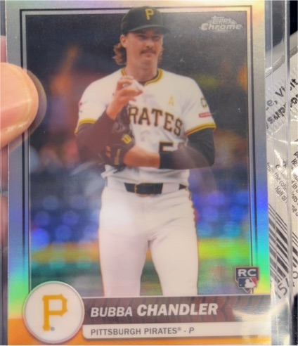 2026 Topps Chrome #10 Bubba Chandler — front
