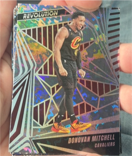 2023-24 Panini Revolution #84 Donovan Mitchell — front