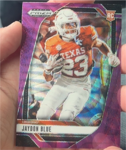 2025 Panini Prizm Draft Picks #127 Jaydon Blue — front