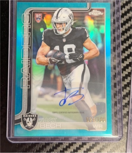 2025 Topps Chrome #RA-JBE Jack Bech — front