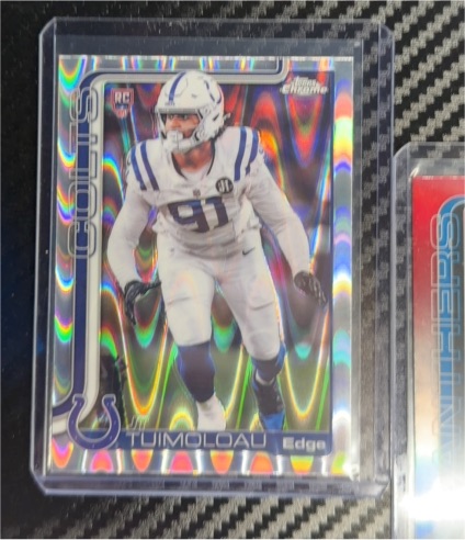 2025 Topps Chrome #356 JT Tuimoloau — front