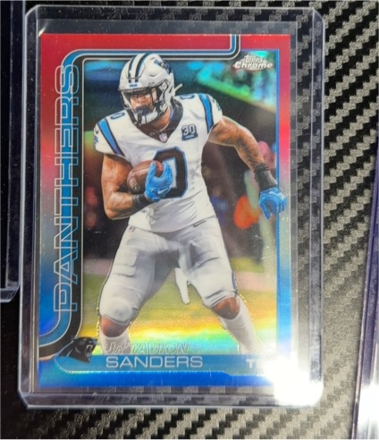 2025 Topps Chrome #45 Ja'Tavion Sanders — front