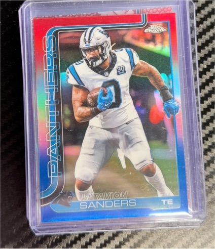 2025 Topps Chrome #45 Ja'Tavion Sanders — front