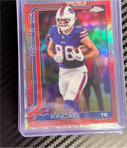 2025 Topps Chrome #37 Dalton Kincaid — front