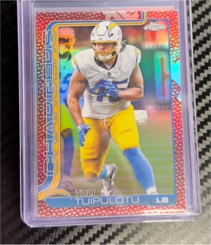 2025 Topps Chrome #163 Tuli Tuipulotu — front