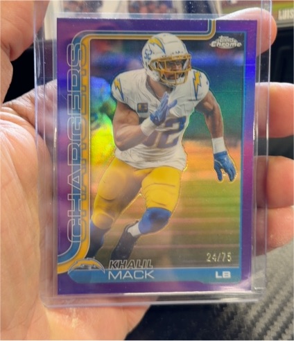 2025 Topps Chrome #160 Khalil Mack — front