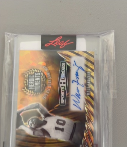 2026 Leaf Sports Heroes # Walt Frazier — front