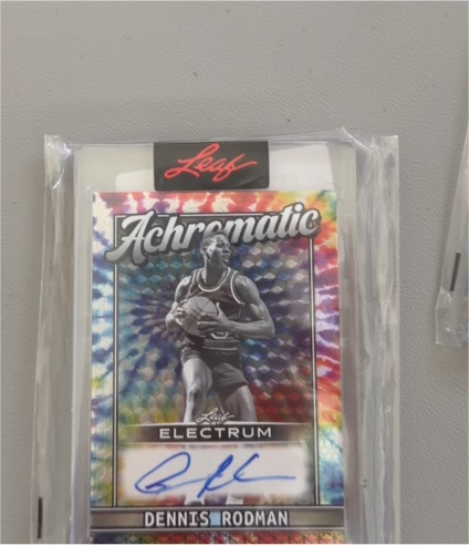 2025 Leaf Electrum Achromatic #A-DR1 Dennis Rodman — front