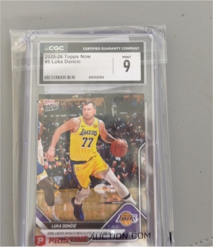 2025-26 Topps Now #5 Luka Doncic — front