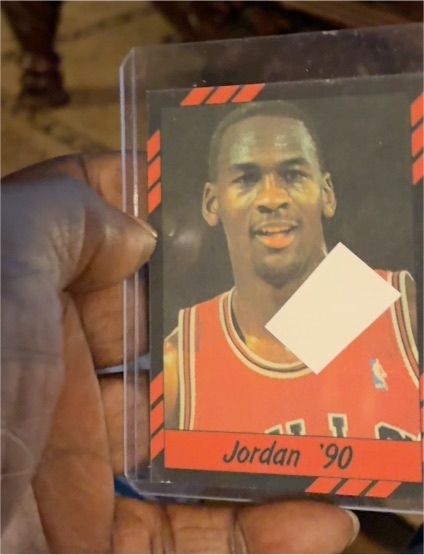 1990 Oddball Michael Jordan #1 Jordan '90 — front