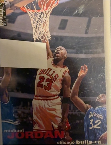 1995-96 Upper Deck Collector's Choice #45 Michael Jordan — front