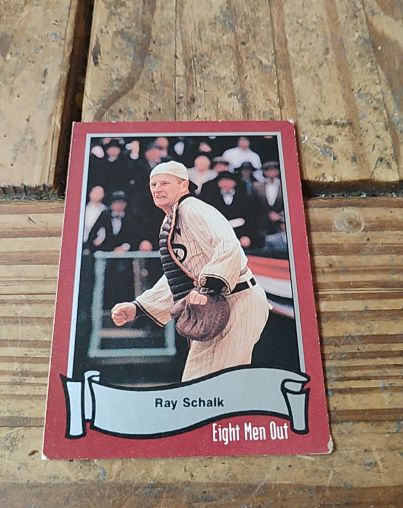 1988 Pacific Eight Men Out #50 Ray Schalk — front