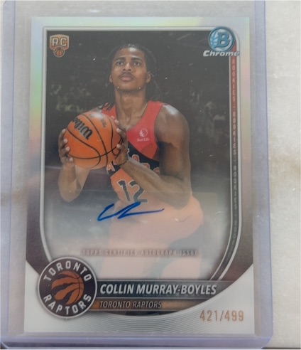 2025 Bowman Chrome #RC Collin Murray-Boyles — front