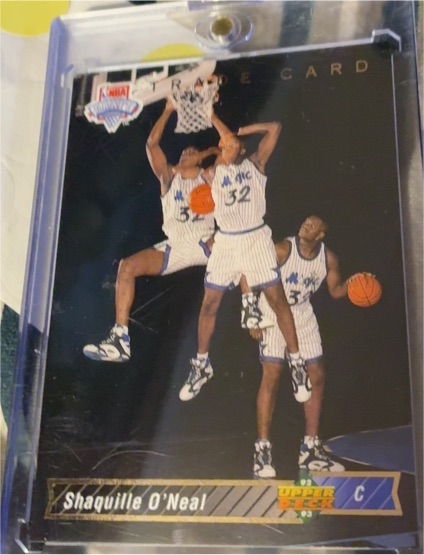 1992-93 Upper Deck #1B Shaquille O'Neal — front
