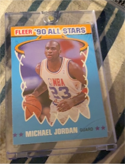 1990 Fleer All Stars #5 Michael Jordan — front