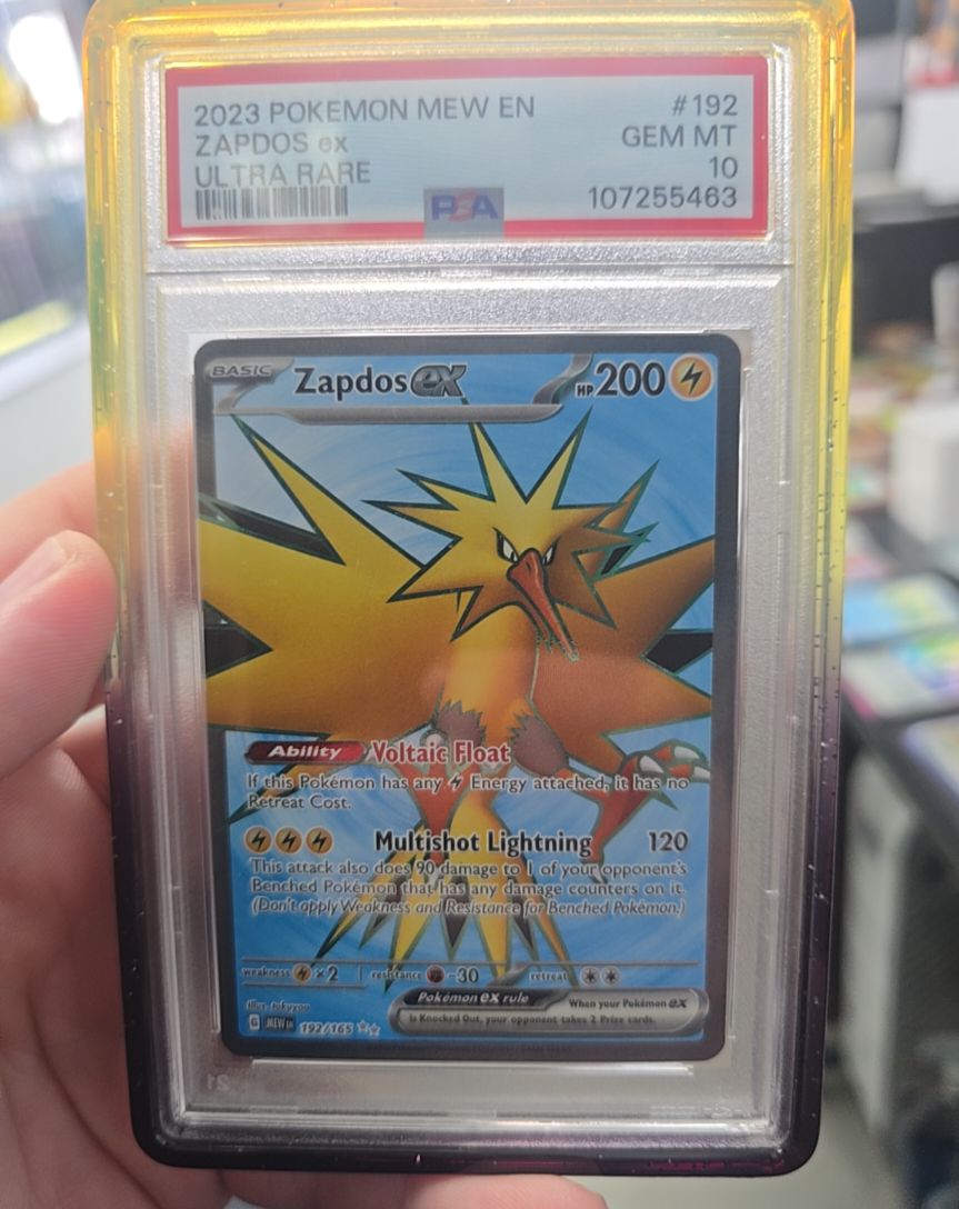 2023 Pokemon 151 #192 Zapdos ex — front