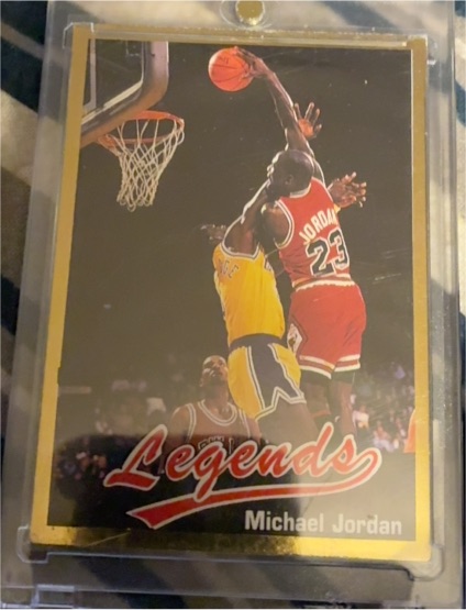 1990 Legends Magazine #16 Michael Jordan — front