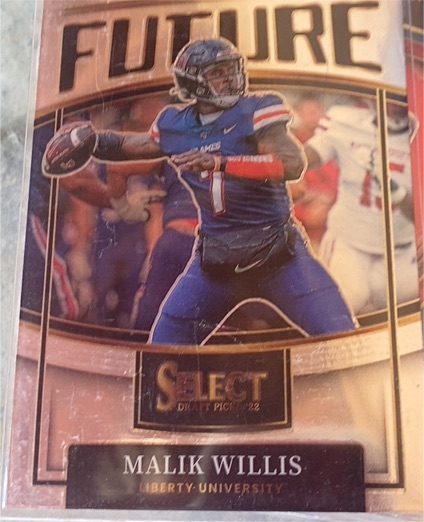 2022 Panini Select Draft Picks #F-MW Malik Willis Future Insert — front