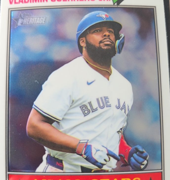 2026 Topps Heritage #46 Vladimir Guerrero Jr. Chrome — front