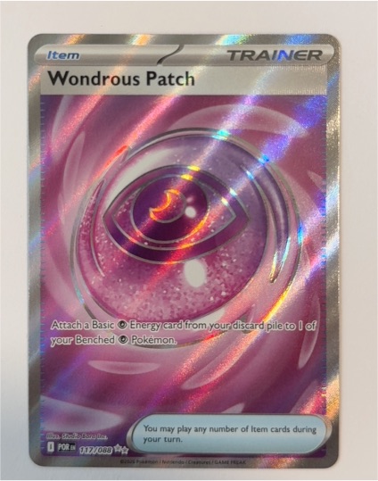 2024 Pokémon TCG Perfect Order #117 Wondrous Patch — front