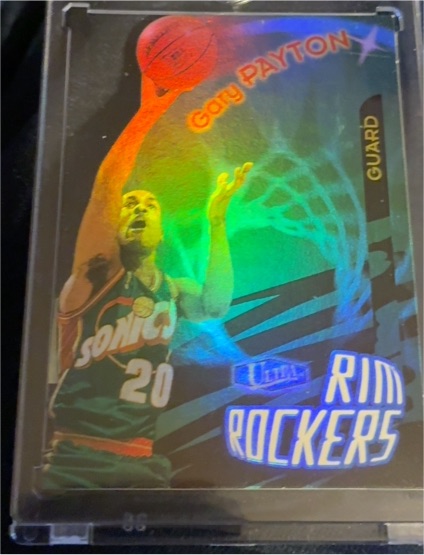 1997-98 Fleer Ultra Rim Rockers #4RR Gary Payton — front