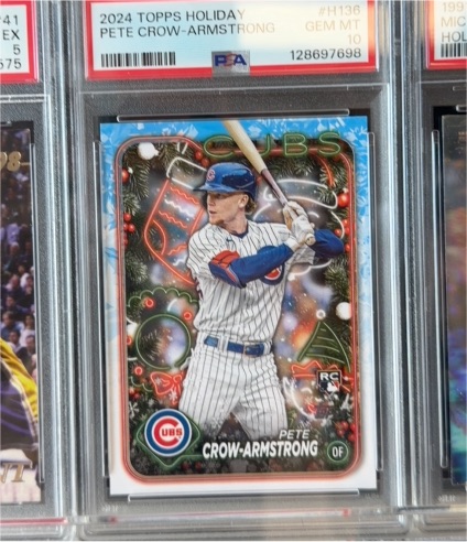 2024 Topps Holiday #H136 Pete Crow-Armstrong — front