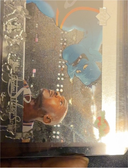 1996 Upper Deck Space Jam #JS6 Michael Jordan Jordan's Silver Screen — front