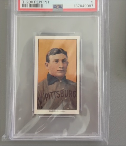 1995 IMT T206 Honus Wagner Reprint — front