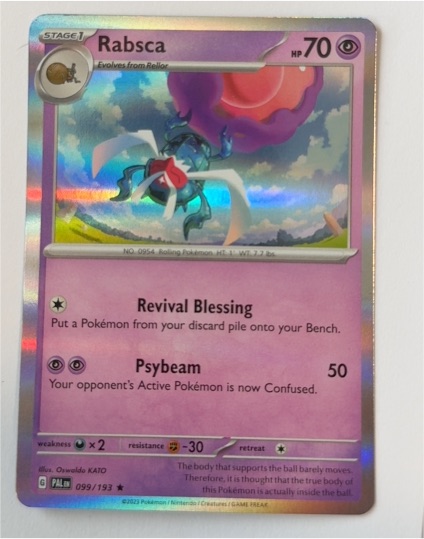 Rabsca SV02: Paldea Evolved #099 — front