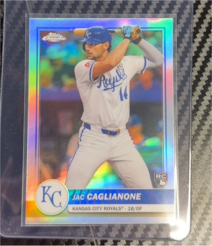 2026 Topps Chrome Flagship #80 Jac Caglianone — front