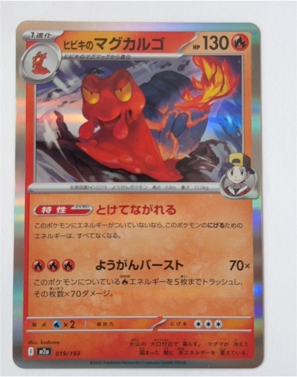Ethan's Magcargo 019/063 SV9a Heat Wave Arena — front
